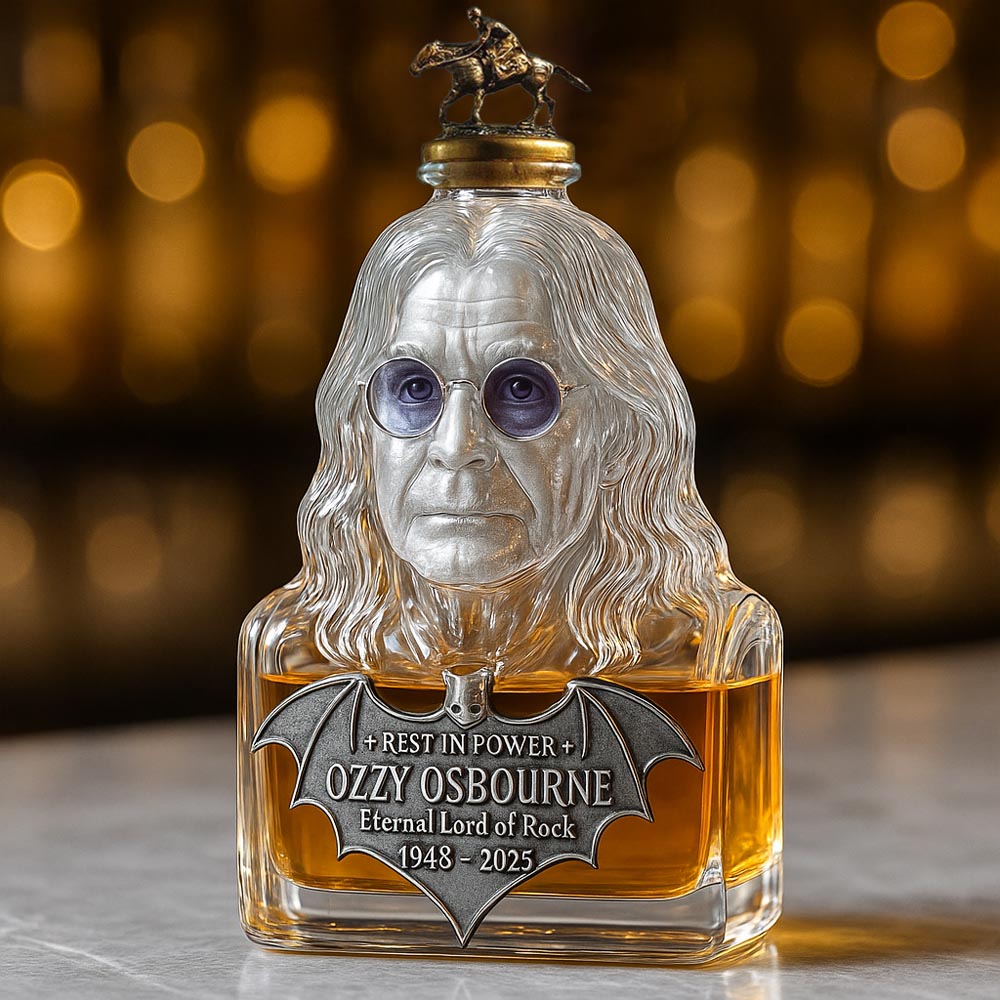 Eternally in Glass — A Whisky Bottle in Honour of Ozzy Osbourne