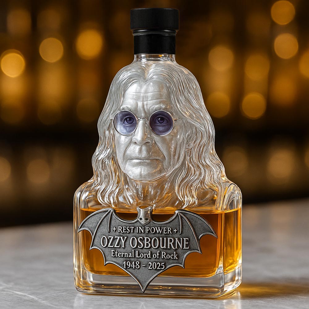 Eternally in Glass — A Whisky Bottle in Honour of Ozzy Osbourne