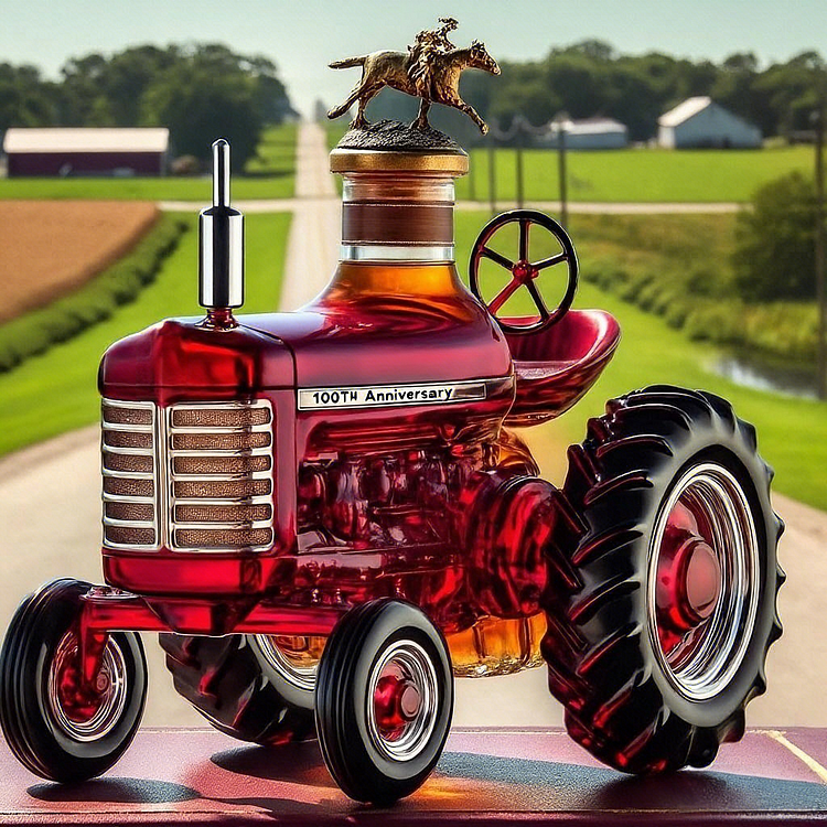 100 LET FARMALL Whisky Bottle