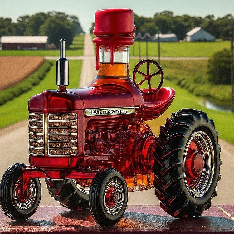 100 LET FARMALL Whisky Bottle
