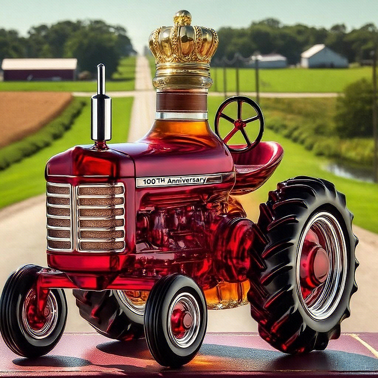 100 LET FARMALL Whisky Bottle