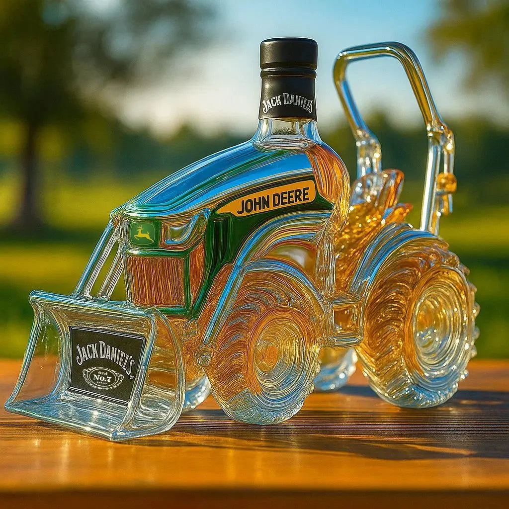 Decanter in Tractor Shape