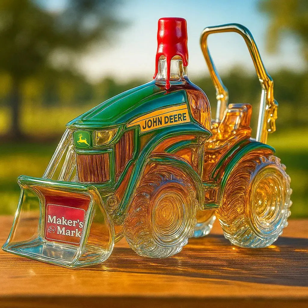 Decanter in Tractor Shape